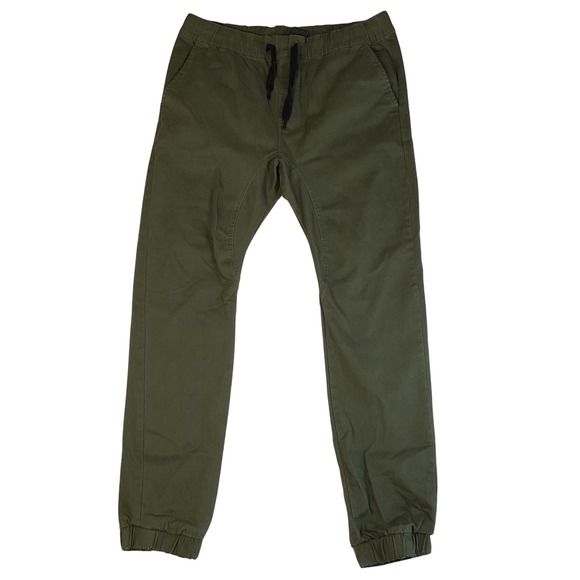 Southpole Flex Jogger Pant Men XL Olive Green Movement Drawstring Tapered Cuffed - Picture 1 of 7